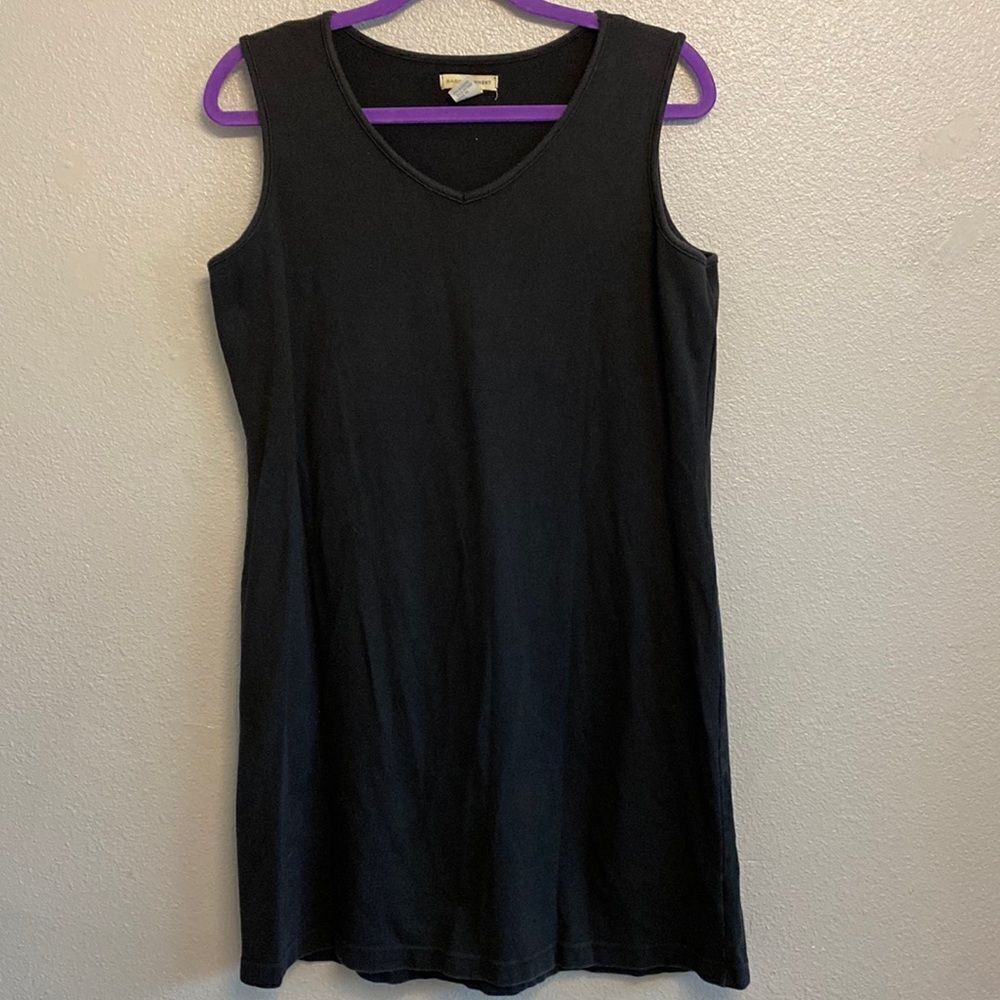 Basic Equipment- Black sleeveless dress- Size large